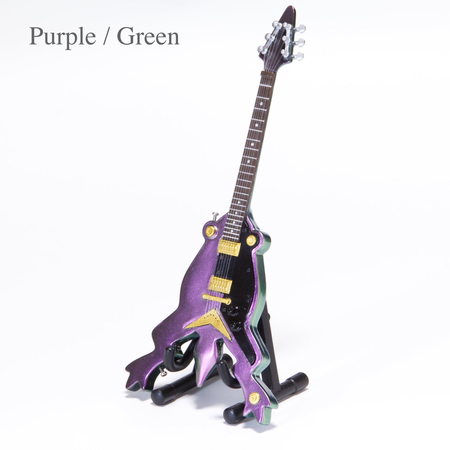 Electric guitar that's still a bit of a tadpole, not quite a frog yet: Jumping V