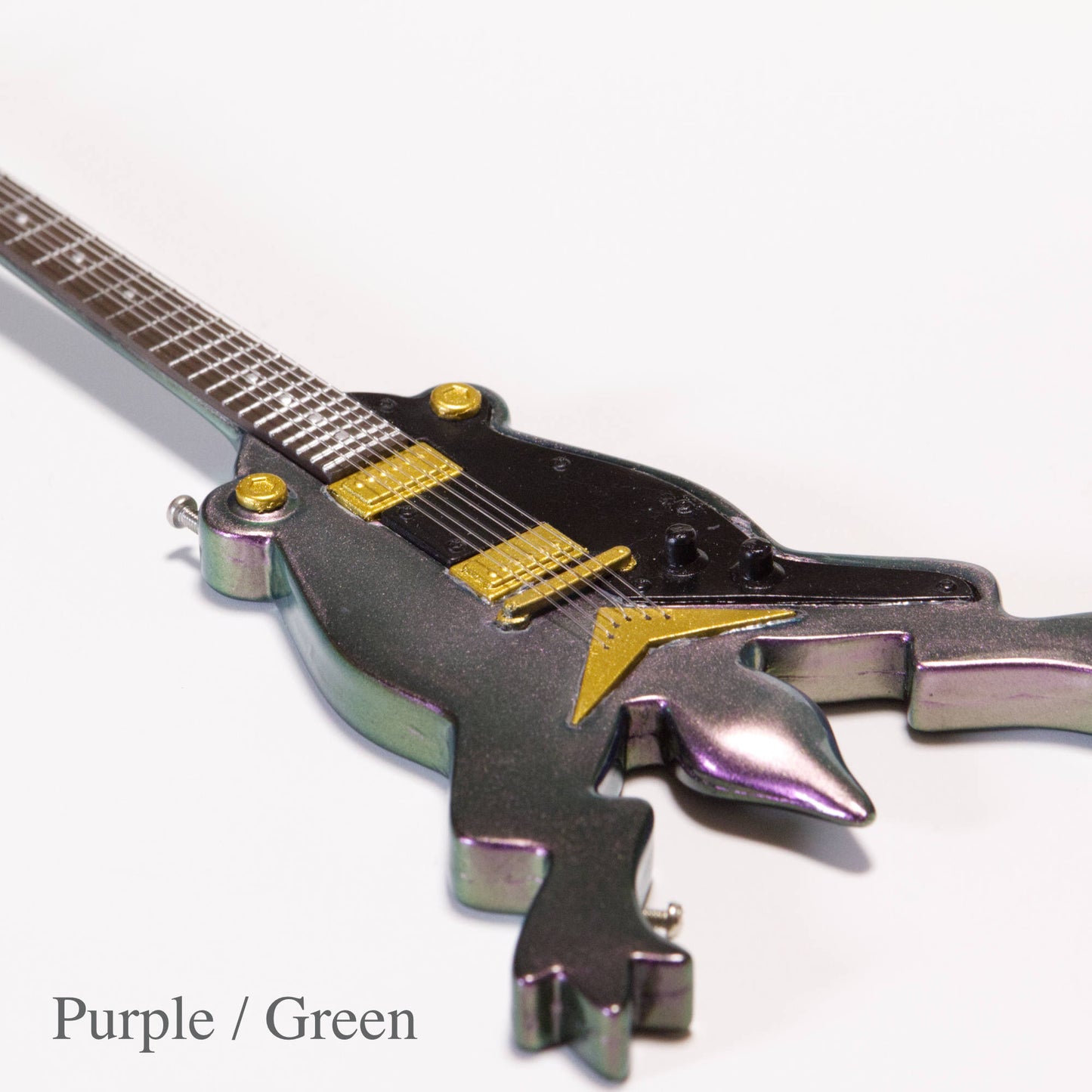 Electric guitar that's still a bit of a tadpole, not quite a frog yet: Jumping V